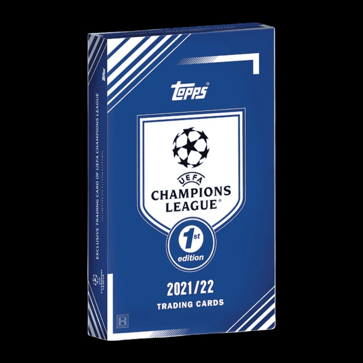2021-22 Topps UEFA Champions League Collection 1st Edition Hobby Pack - hobby box shown