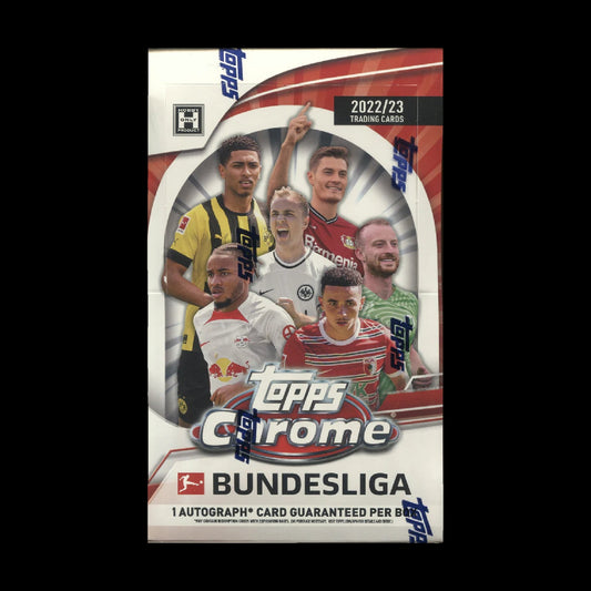2022-23 Topps Chrome Bundesliga Soccer Hobby Box - alternate view