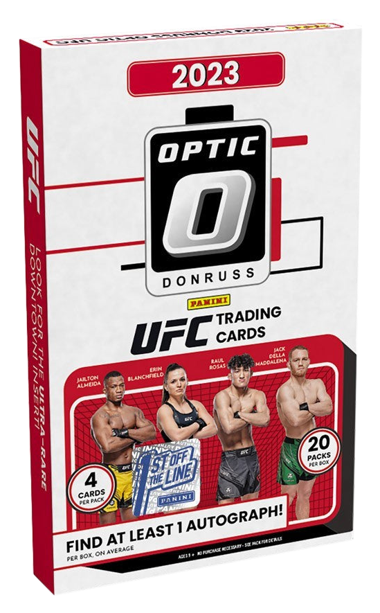 2023 Panini Donruss Optic UFC Hobby Box First Off The Line
