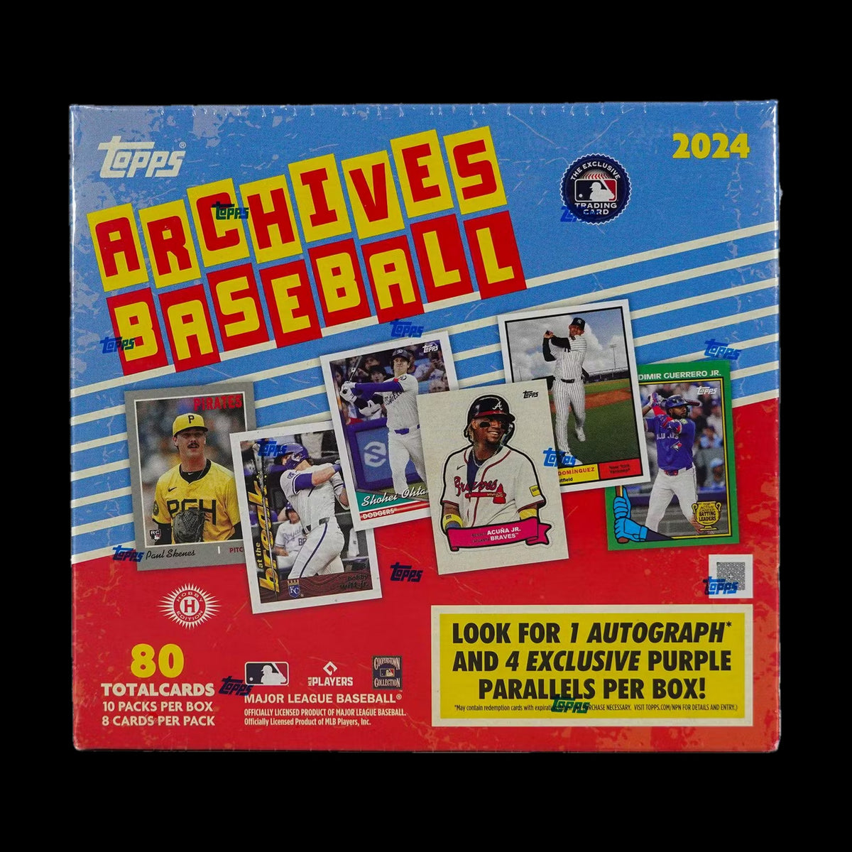 2024 Topps Archives Baseball Collector's Box - alternate view
