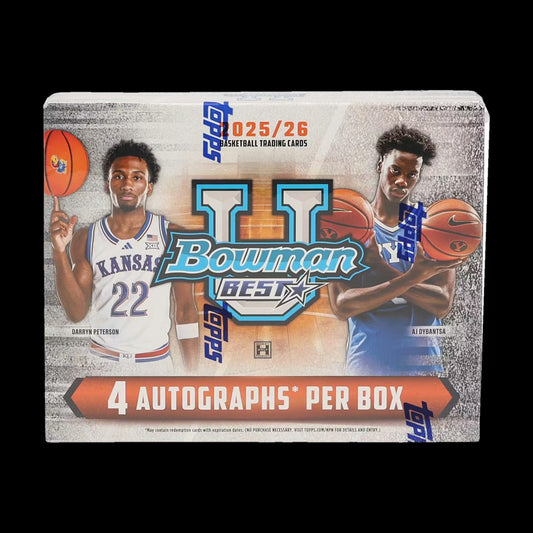 2025-26 Bowman University Best Basketball Hobby Box - alternate view