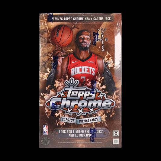 2025-26 Topps Chrome Cactus Jack Basketball Hobby Box - alternate view