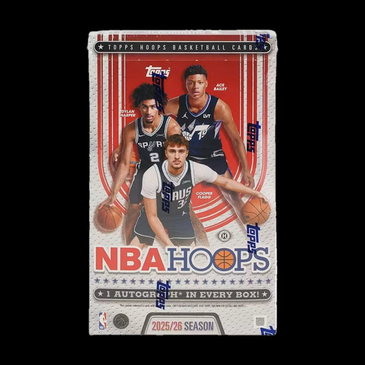 2025-26 Topps NBA Hoops Basketball Hobby Box - alternate view