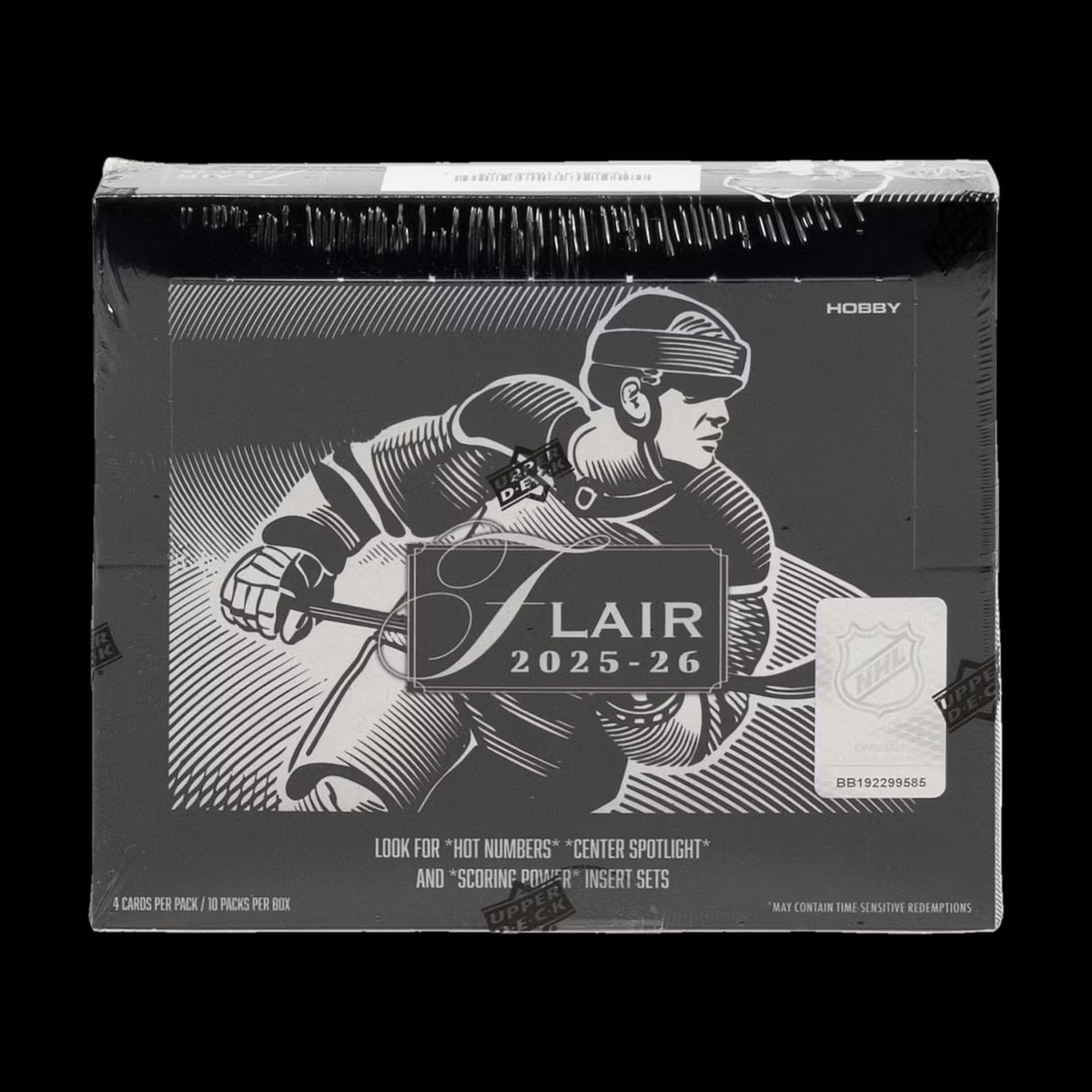 2025-26 Upper Deck Flair Hockey Hobby Box - alternate view
