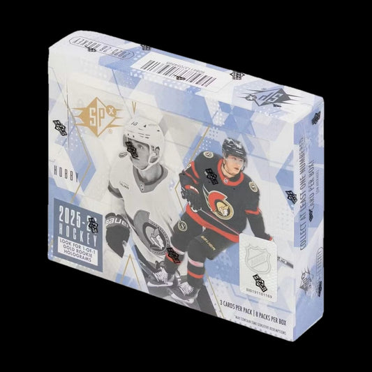 2025-26 Upper Deck Hockey SPX Hobby Box - alternate view