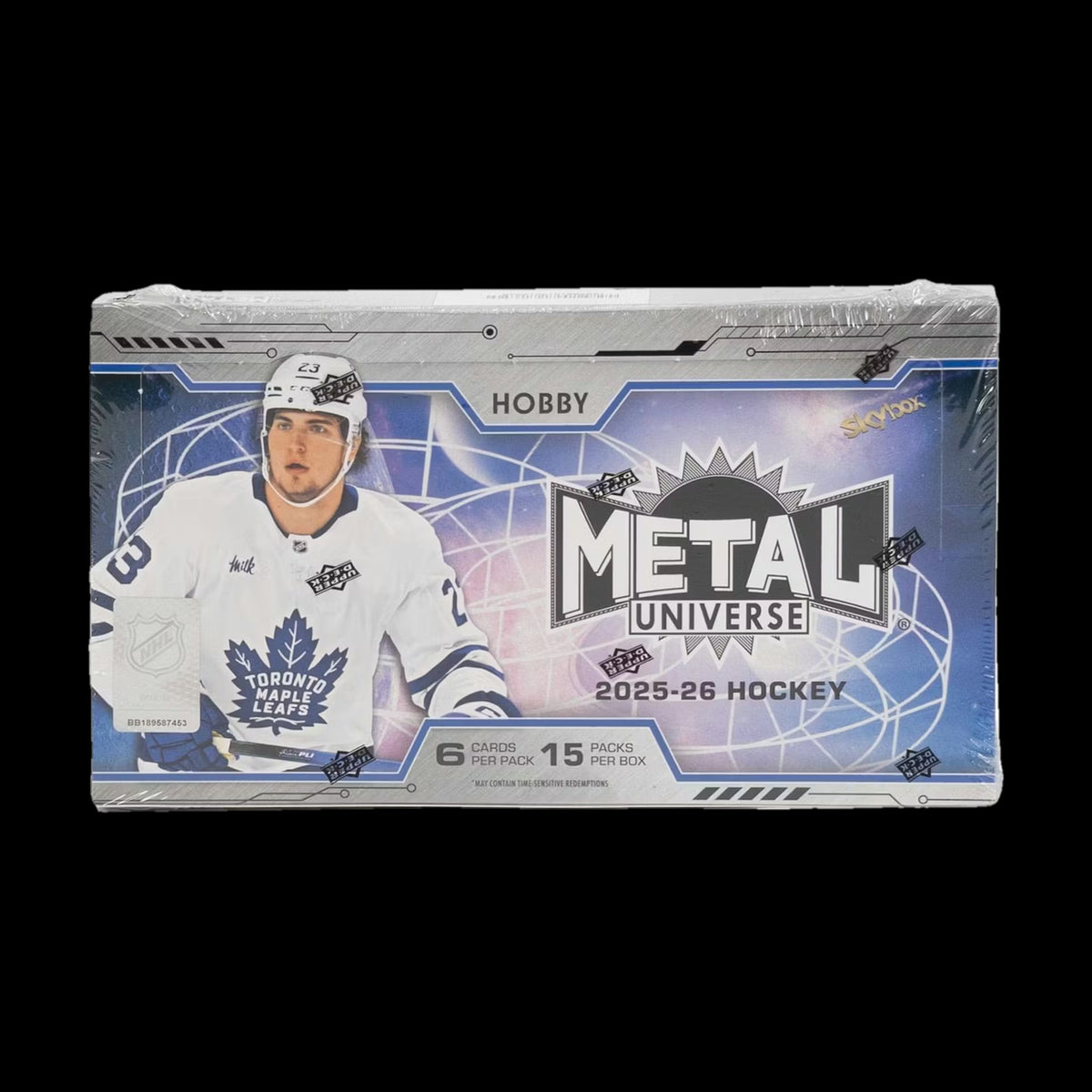 2025-26 Upper Deck Skybox Metal Universe Hockey Hobby Box - alternate view