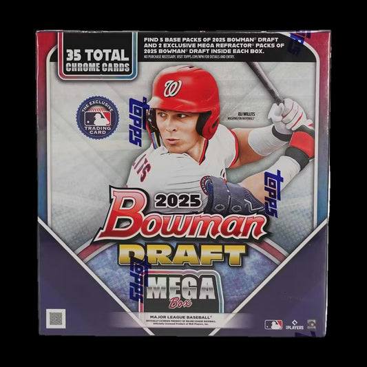 2025 Bowman Draft Baseball Mega Box - alternate view