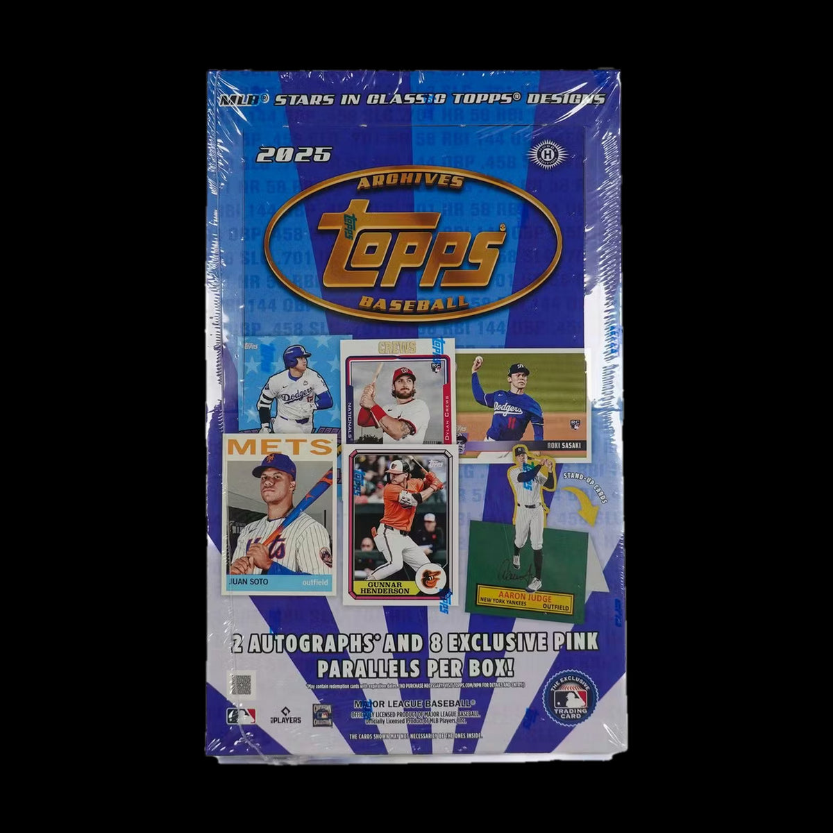 2025 Topps Archives Baseball Hobby Box - alternate view