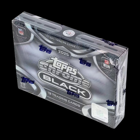 2025 Topps Chrome Black Football - alternate view