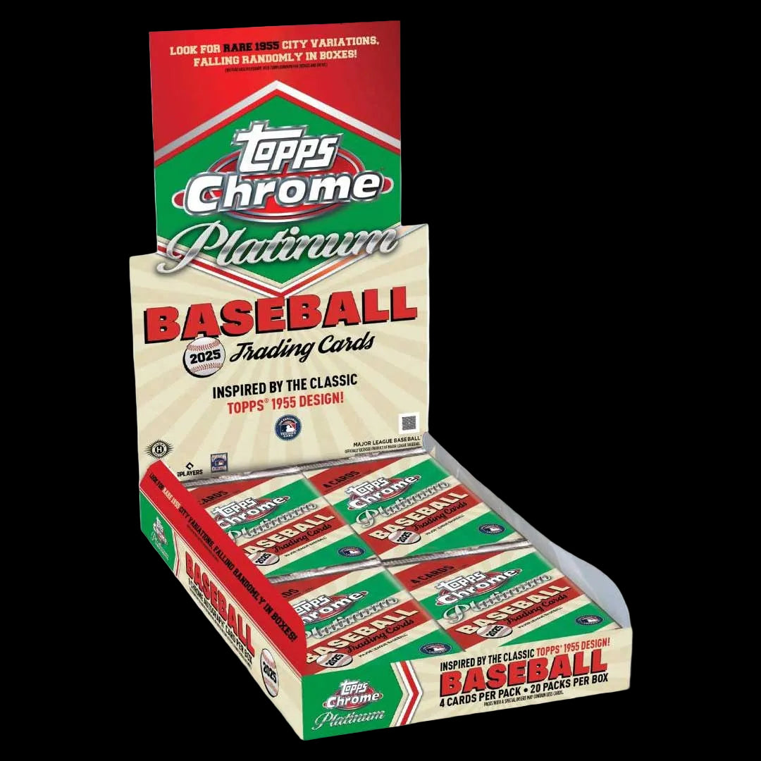 2025 Topps Chrome Platinum Anniversary Baseball Hobby Box