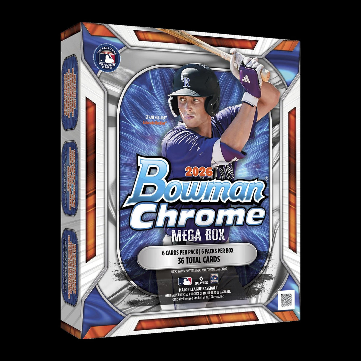 2026 Bowman Chrome Baseball Mega Box - sealed box front