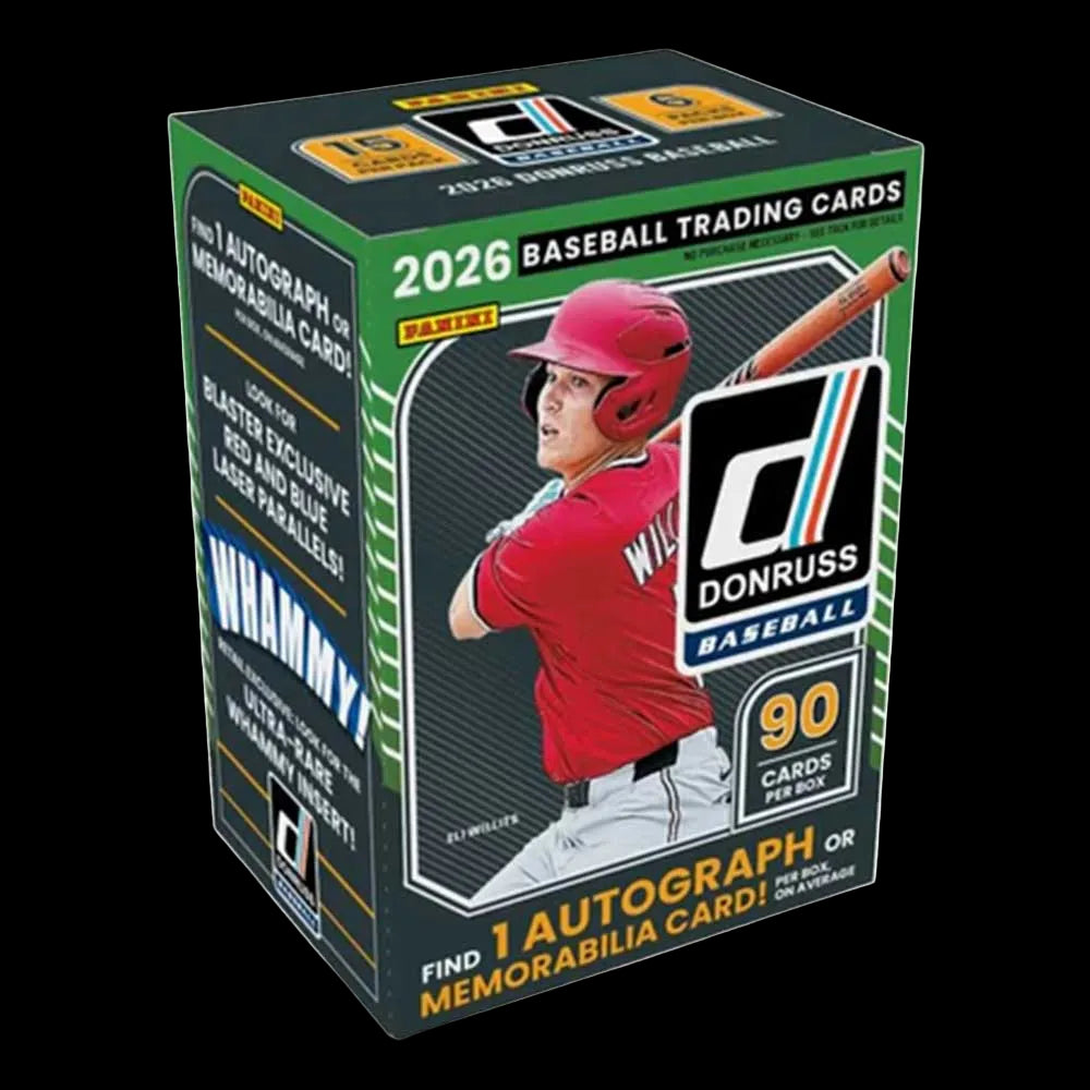 2026 Panini Donruss Baseball Hobby Blaster Box (Blue Laser parallels! )