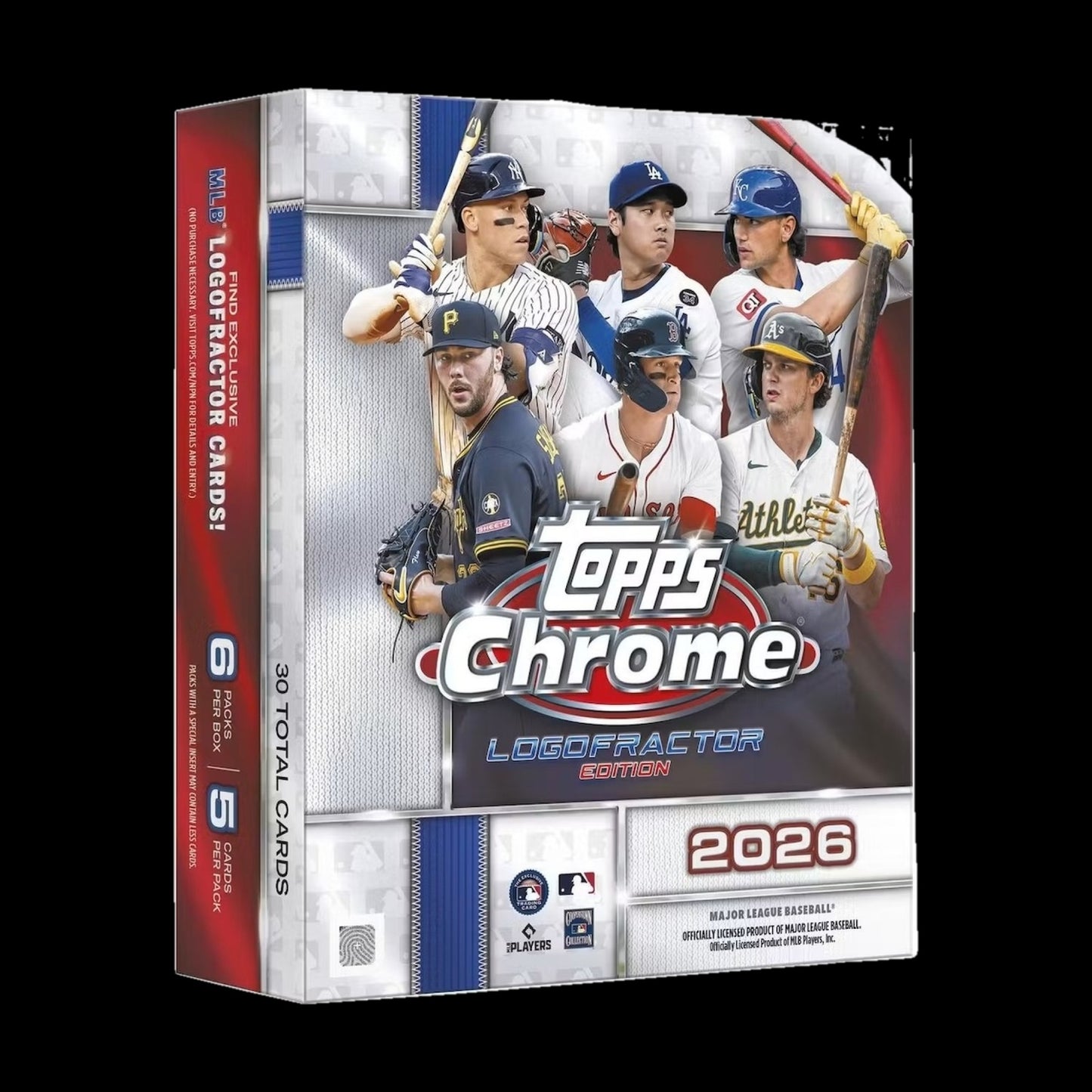2026 Topps Chrome Baseball Logofractor Edition Box