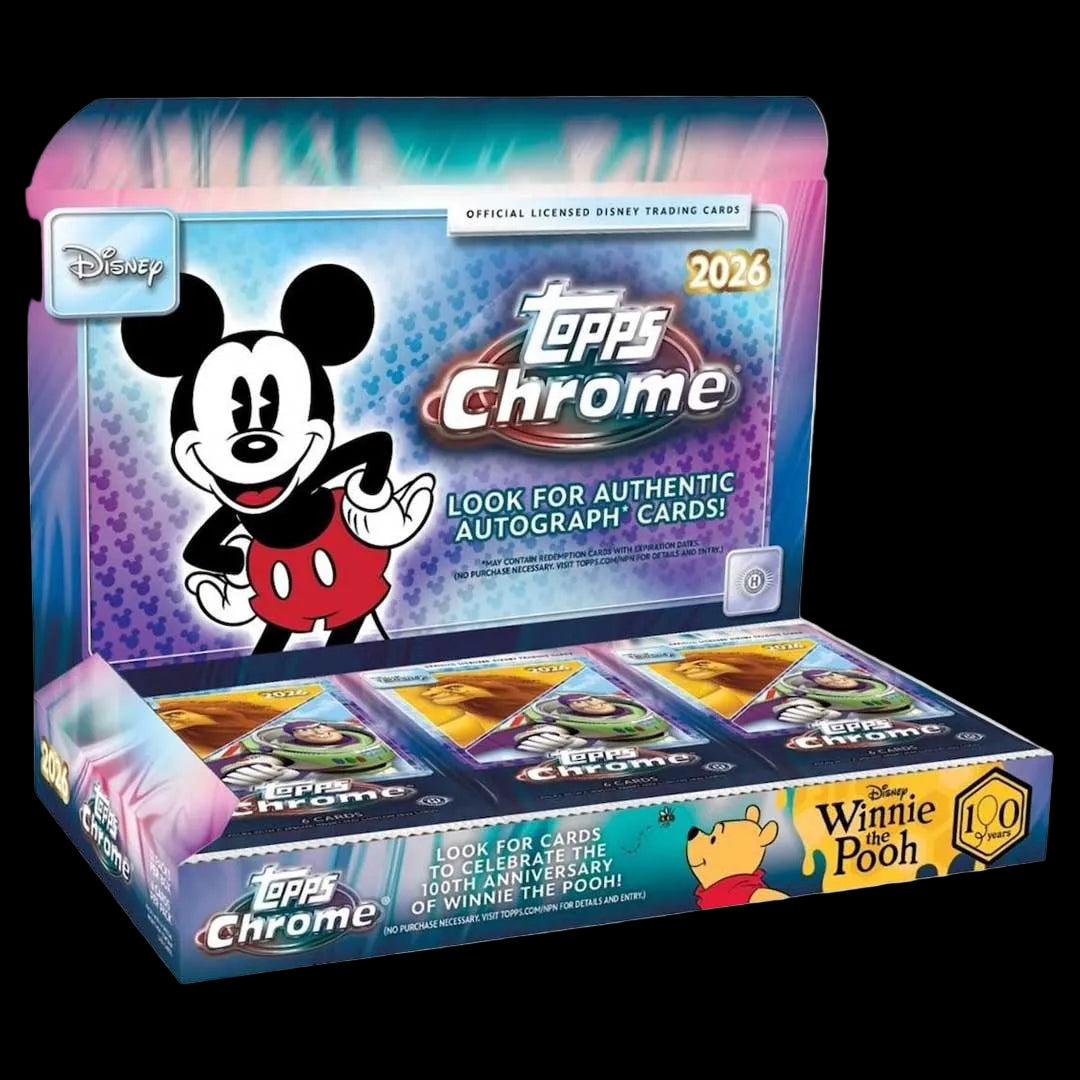 2026 Topps Chrome Disney Hobby Box