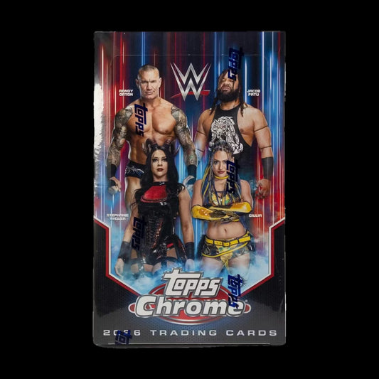2026 Topps Chrome WWE Hobby Box - alternate view