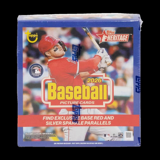 2026 Topps Heritage Baseball Mega Box - alternate view
