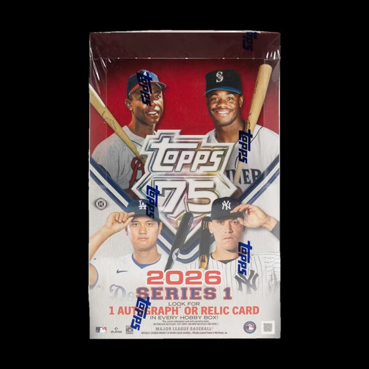 2026 Topps Series 1 Baseball Hobby box - alternate view