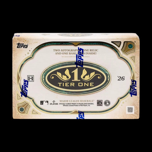 2026 Topps Tier One Baseball Hobby Box - alternate view