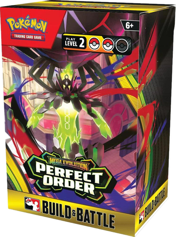 A Pokemon Perfect Order Build and Battle box featuring Zygarde on the packaging.