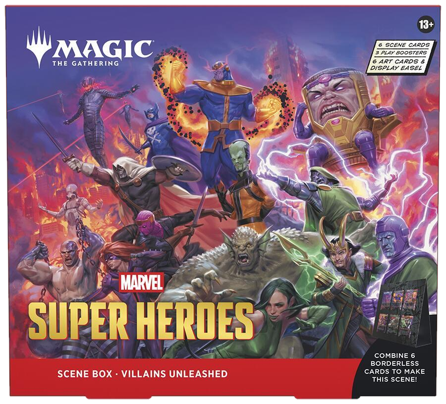 Magic: Marvel Super Heroes Scene Box Villains Unleashed