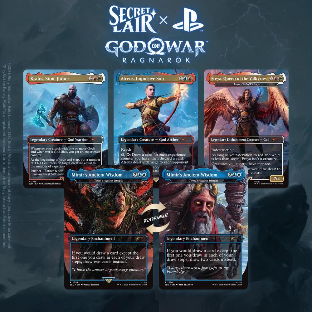 MTG: Secret Lair x God of War: Norse - Non-Foil Edition