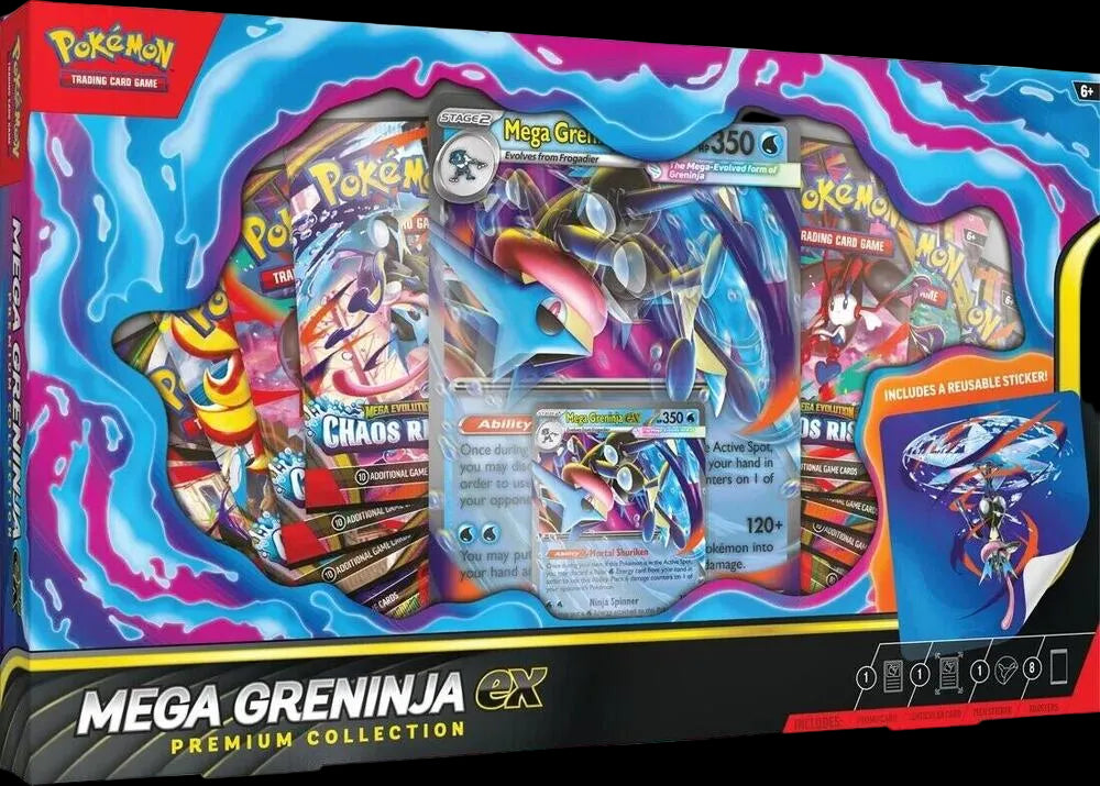 Pokemon Mega Greninja EX Premium Collection box