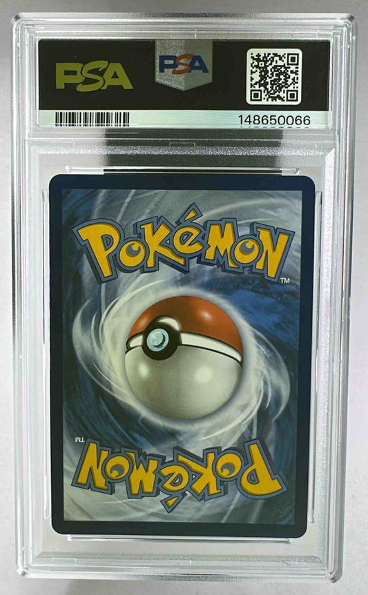 A PSA 9 graded Larrys Starraptor Pokemon card from the 2026 Ascended Heroes set.