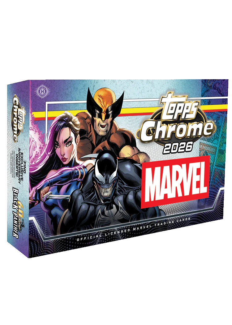 2026 Topps Marvel Comics Chrome Hobby Box