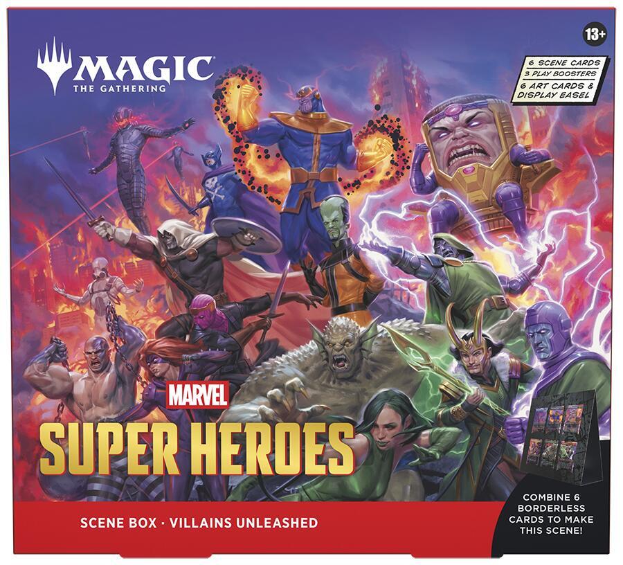 Magic The Gathering: Marvel Super Heroes Scene Box - Villains Unleashed