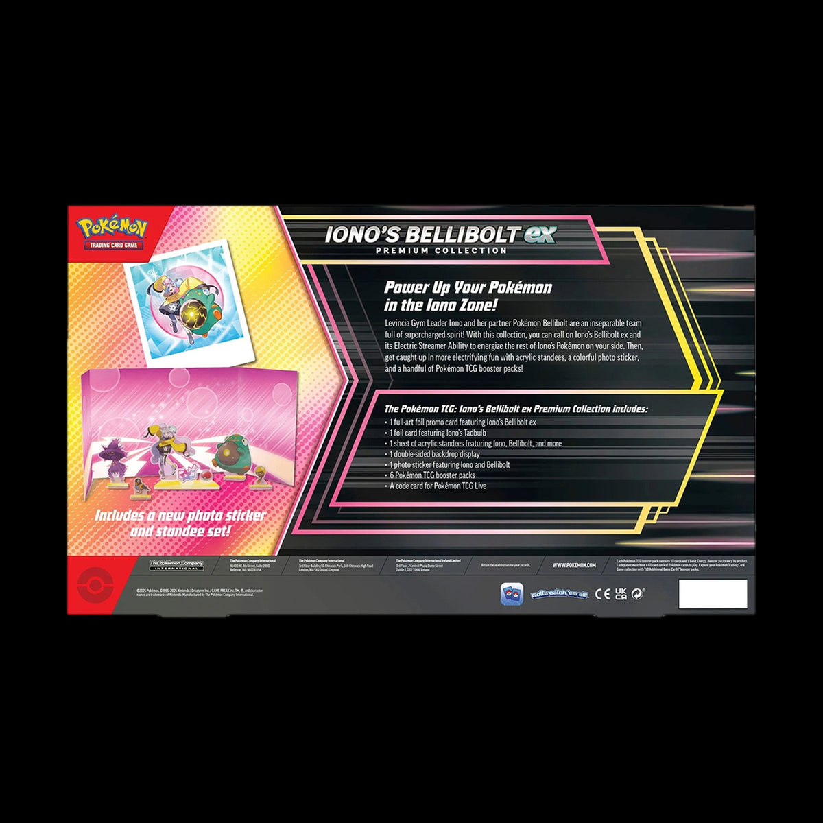 Iono’s Bellibolt ex Premium Collection - alternate view