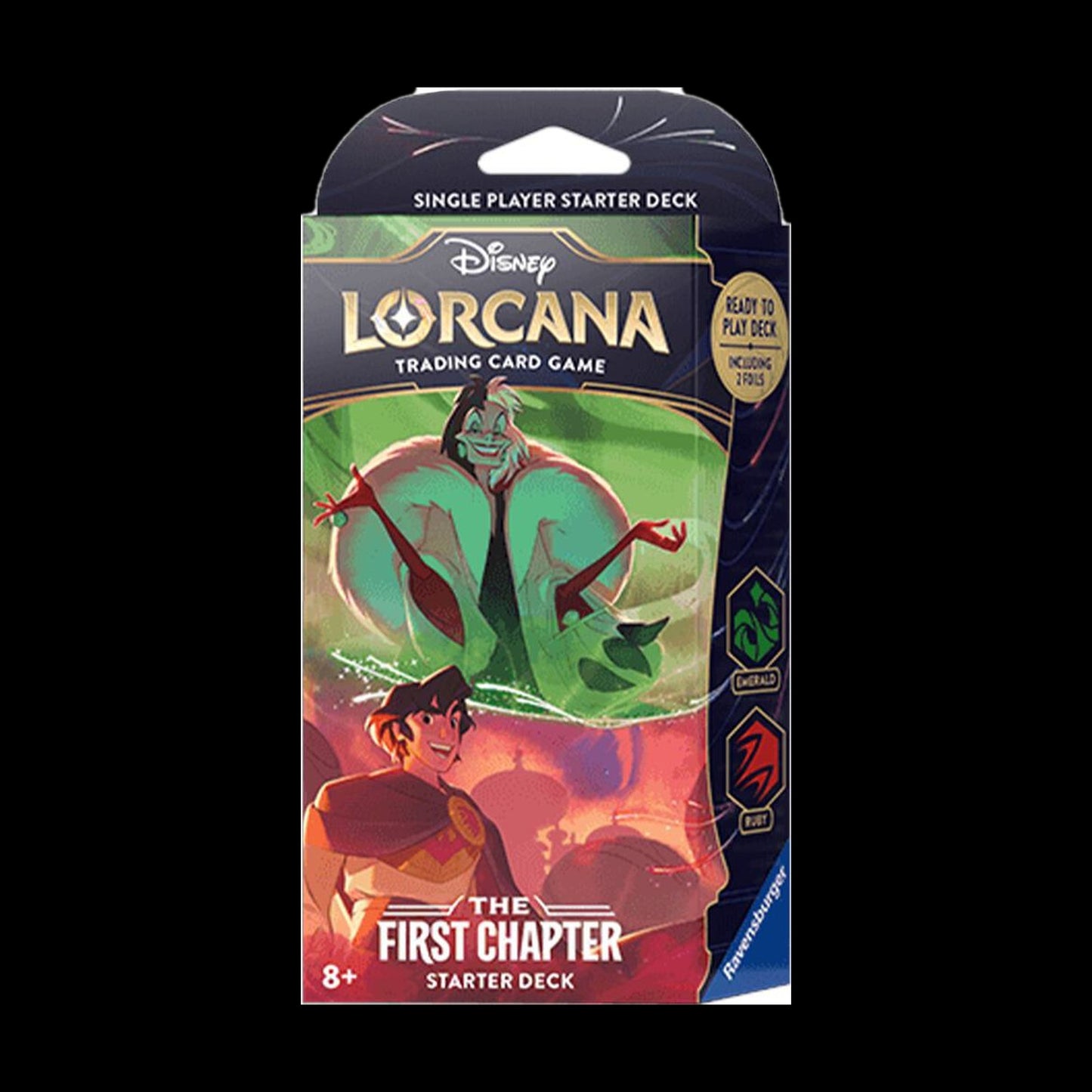 Disney Lorcana: First Chapter Starter Deck Emerald Ruby