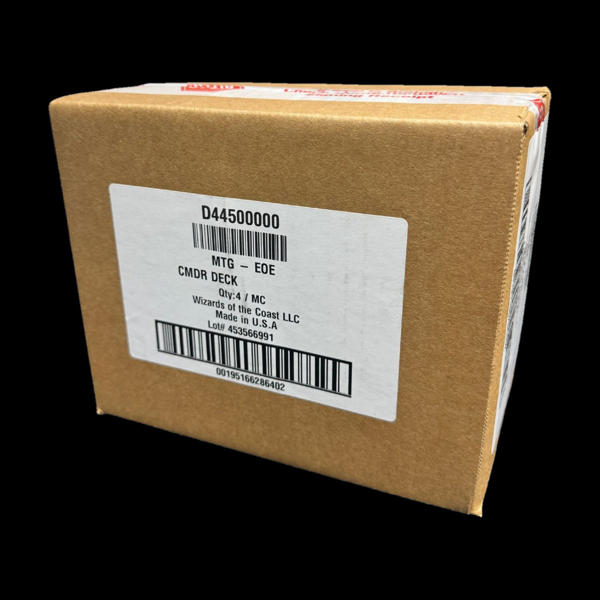 Magic: Edge of Eternities Commander Deck Case - alternate view