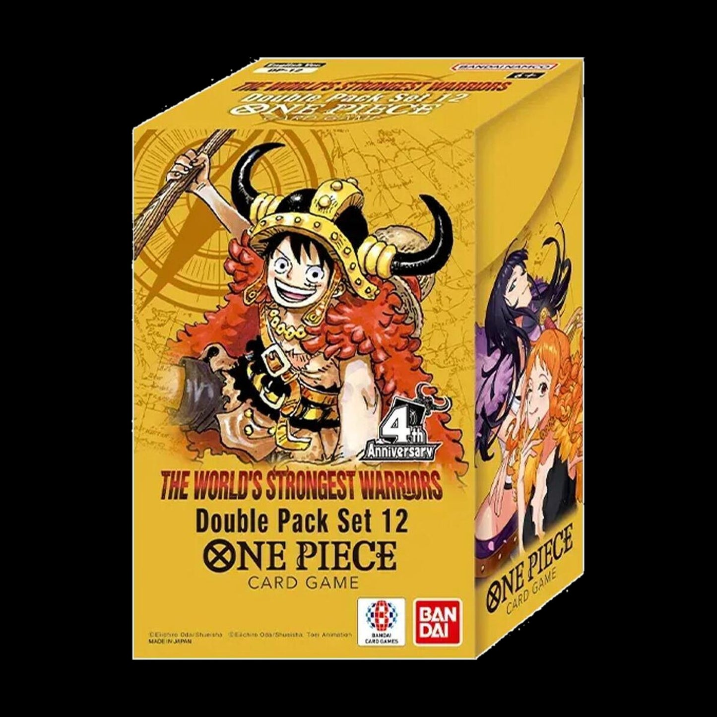 One Piece Card Game Double Pack Set Vol.12 for OP-17 The World's Strongest Warriors