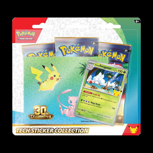 Pokemon 30th Celebration Tech Sticker Collection (ME05.5) - Alolan Exeggutor
