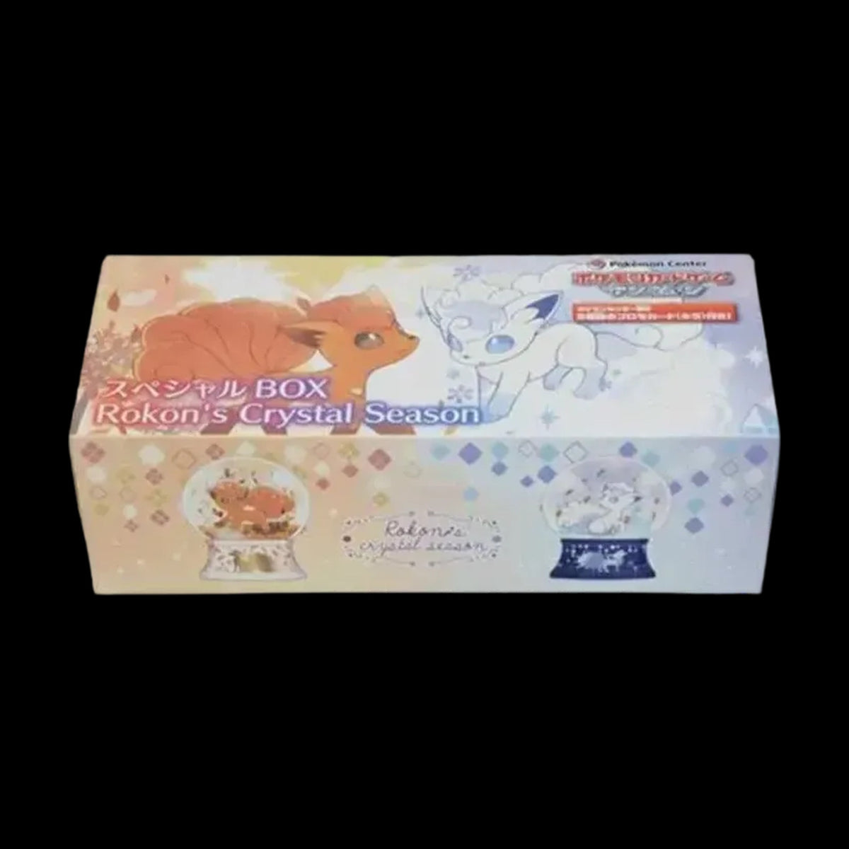 Pokemon Japanese Pokemon Center Rokon's Crystal Season Special Box