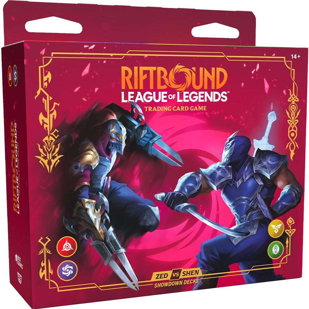 Riftbound Vendetta Showdown Decks Zed vs Shen