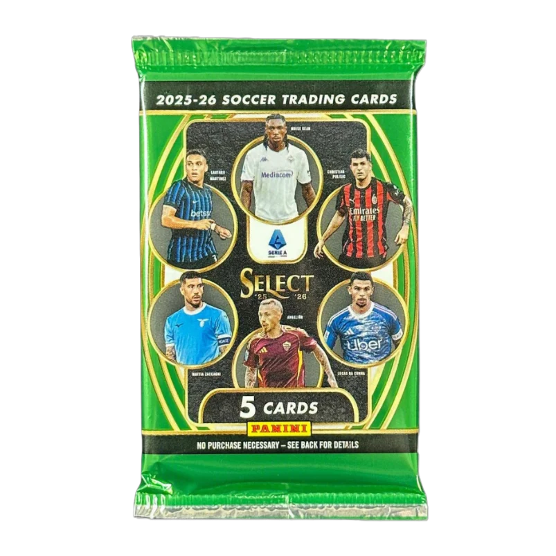 2025-26 Panini Select Serie A Soccer Hobby Pack