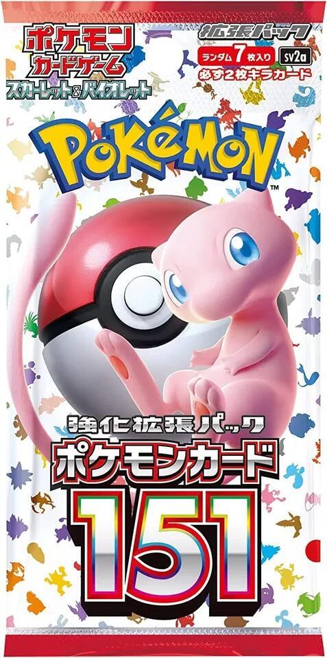 Japanese Pokemon 151 Booster Pack