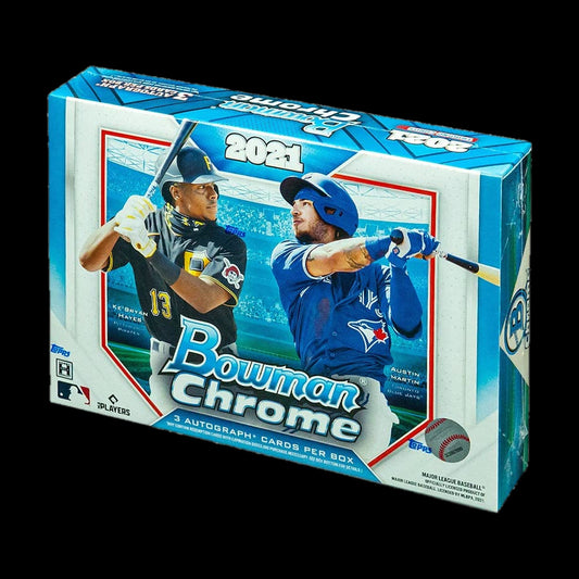 2021 Bowman Chrome Baseball HTA Choice Box - alternate view