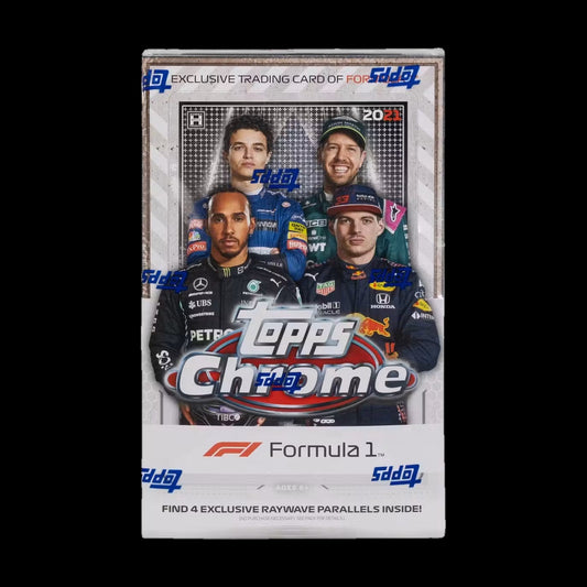 2021 Topps Chrome Formula 1 F1 Racing Hobby Lite Box - alternate view