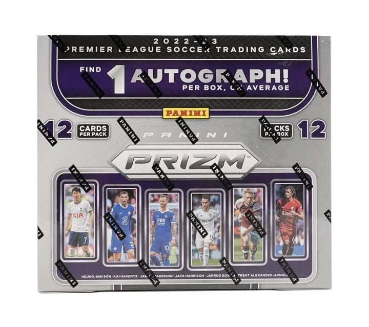 2022-23 1st of the line Panini Prizm Premier League Soccer Hobby Box