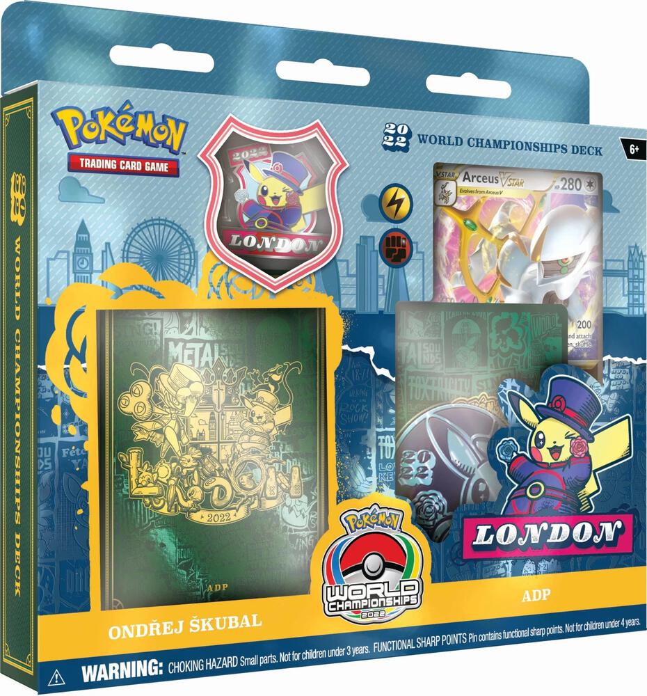 The 2022 Pokemon World Championship deck featuring Ondrej Skubal's ADP strategy.