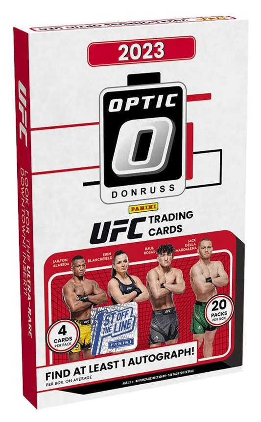2023 Panini Donruss Optic UFC Hobby Box First Off The Line