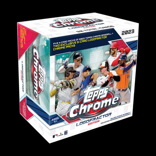 2023 Topps Chrome Baseball Logofractor Edition Box