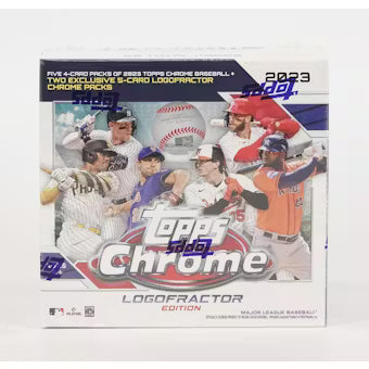 2023 Topps Chrome Baseball Logofractor Edition Box