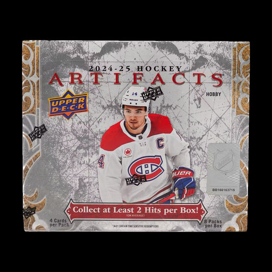 2024-25 Upper Deck Artifacts Hockey Hobby Box - alternate view