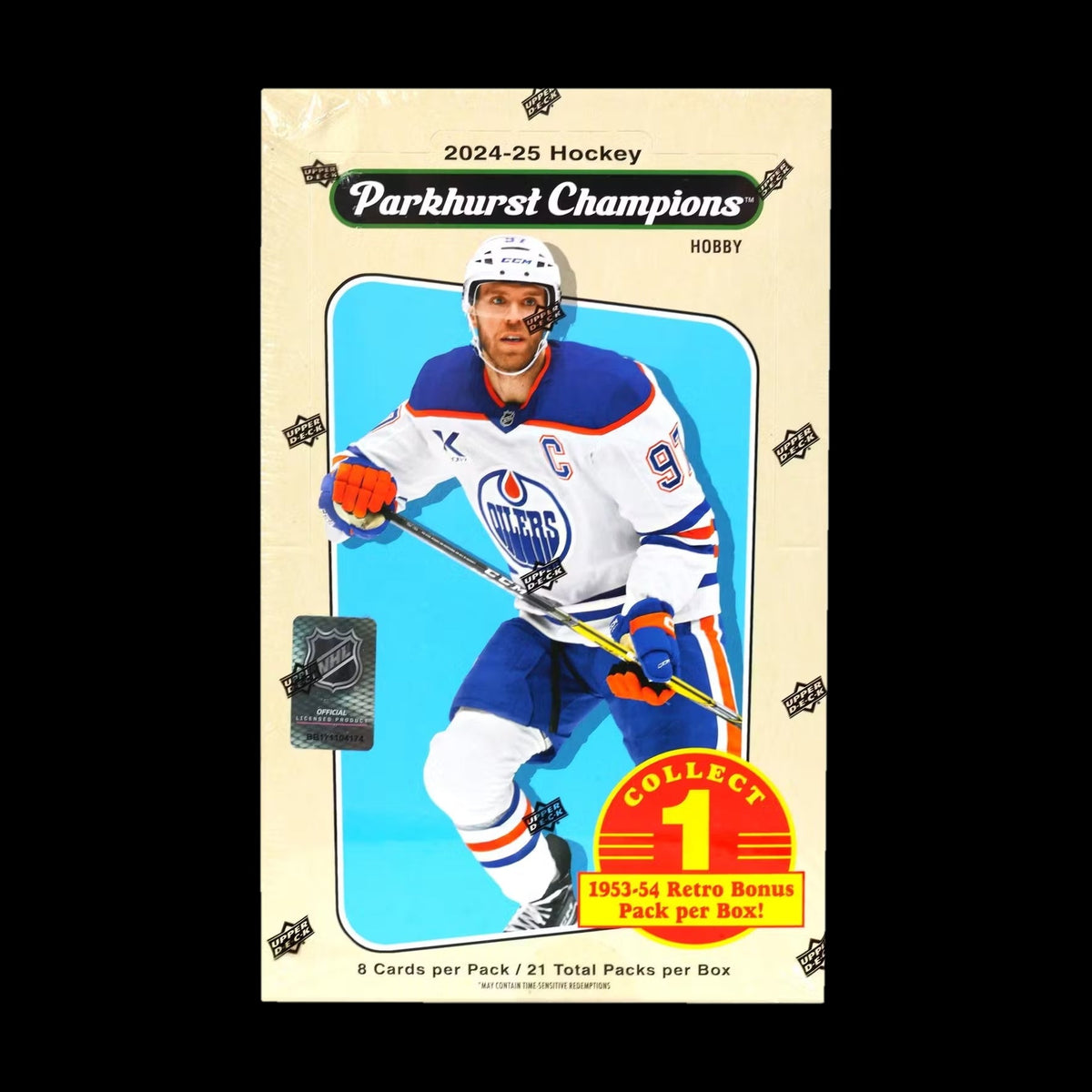 2024-25 Upper Deck Parkhurst Champions Hockey Hobby Box - alternate view
