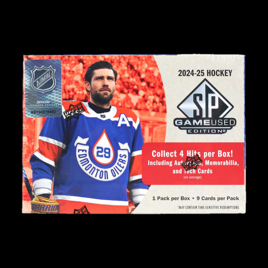 2024-25 Upper Deck SP Game Used Hockey Hobby Box - alternate view