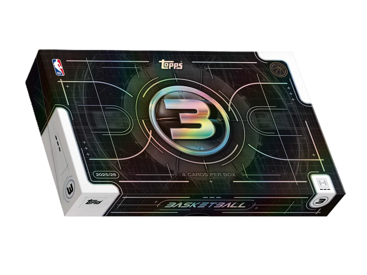 2025-26 Topps Three Basketball Hobby Box