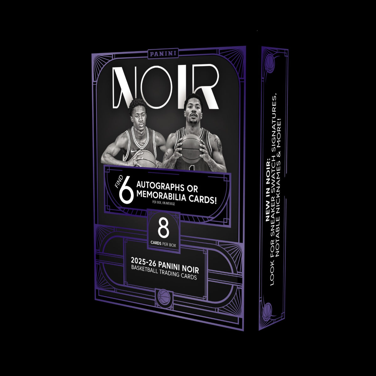 2025-26 Panini Noir Basketball Hobby Box
